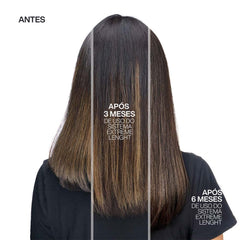 Redken applying mask to wet hair demonstrating nourishment and detangling