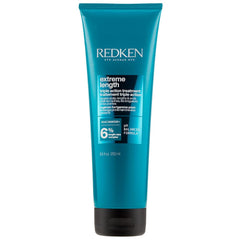 Redken packaging front view showing product and benefit of stronger hair