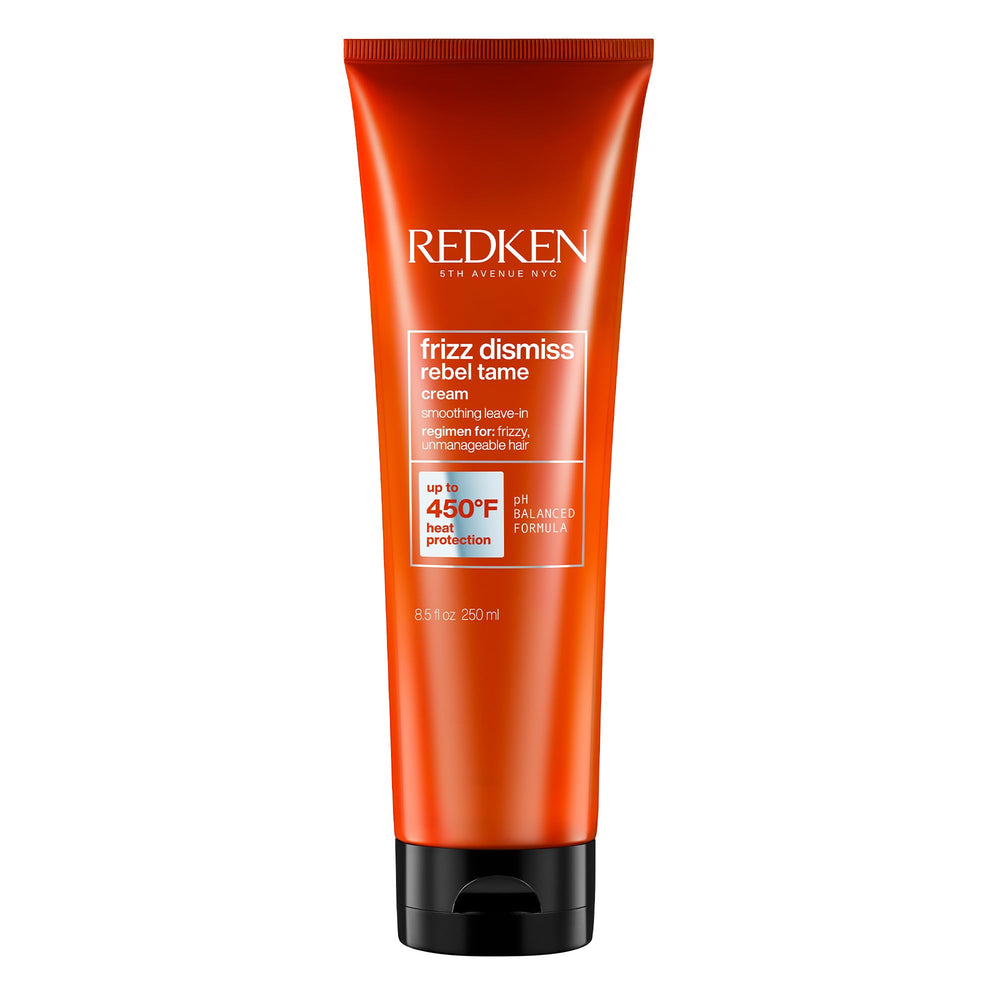 Redken Frizz Dismiss front packaging showing product and benefits