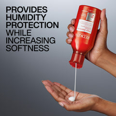 Redken ingredients focus on babassu oil highlighting moisturizing benefit