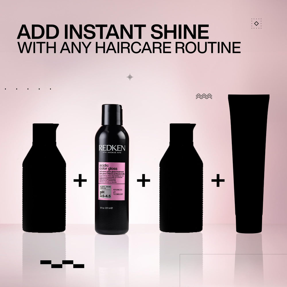 Redken label close-up showing key ingredients and formulation transparency benefit