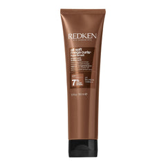Redken Hydramelt front pump bottle showing brand and easy dispensing benefit