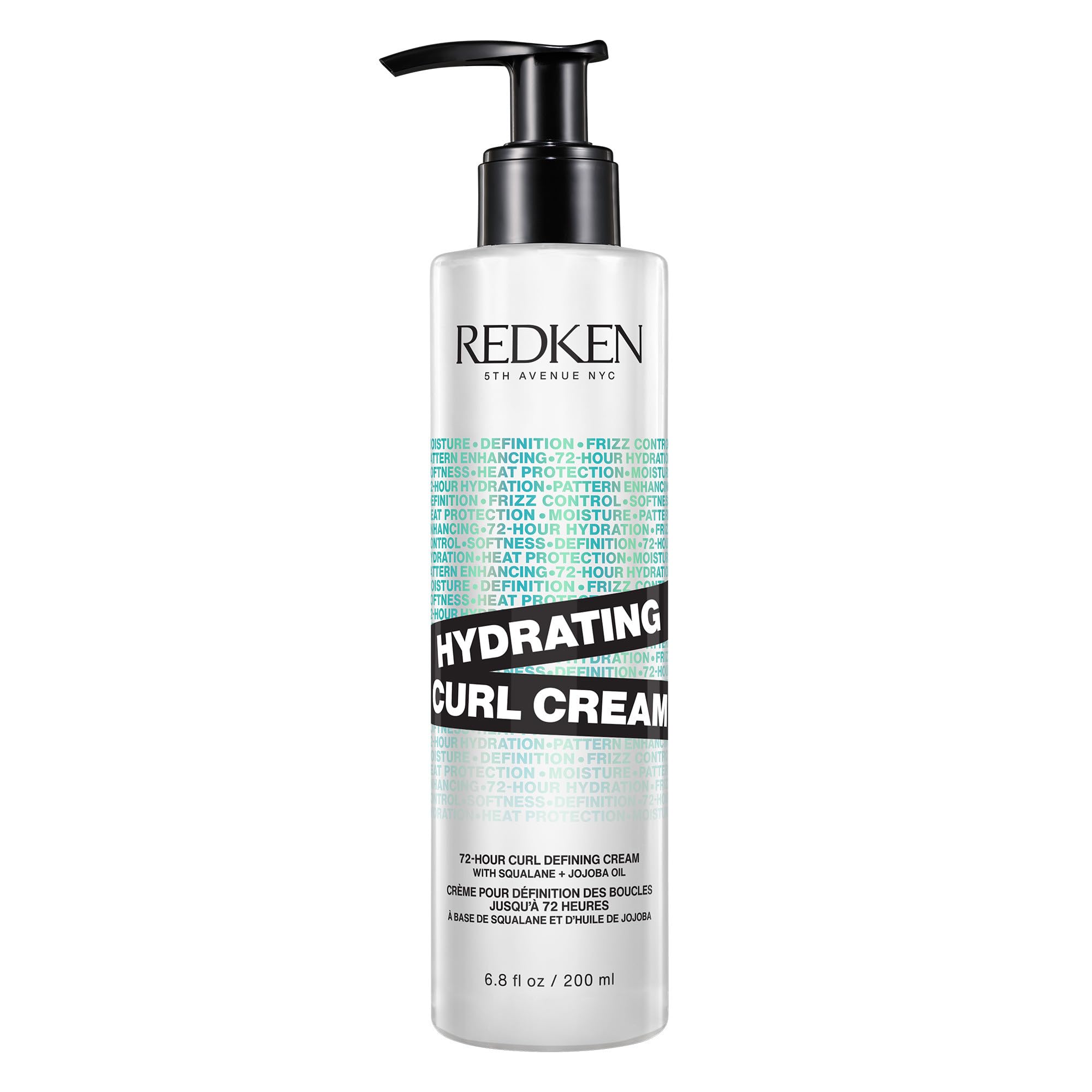 Redken front packaging showing tube and product name with clear benefits