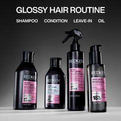 Close-up of Omega-9 ingredient visual with Redken Naked Gloss for nourishment