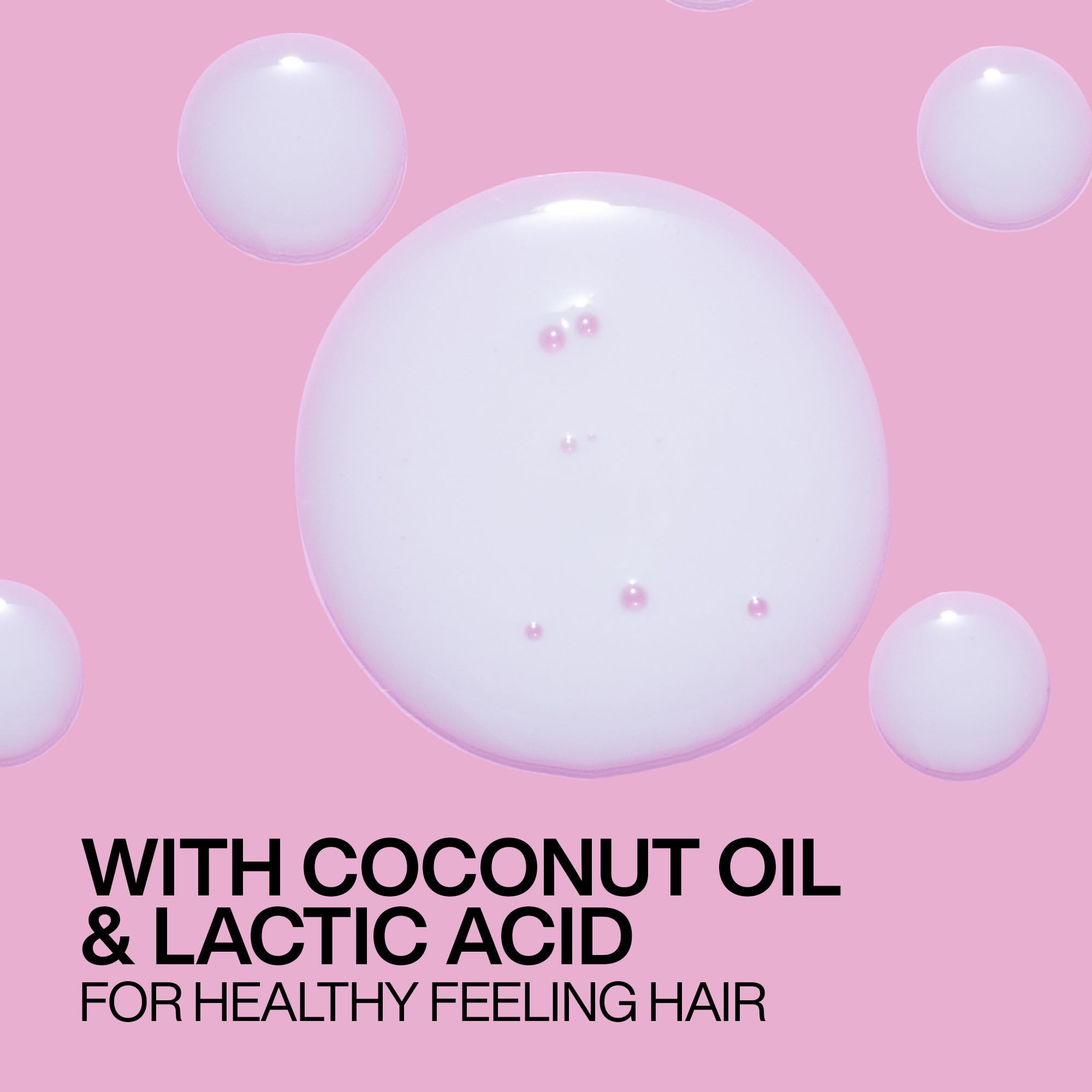 Spray of Redken One United on wet hair showing detangling and prep benefit