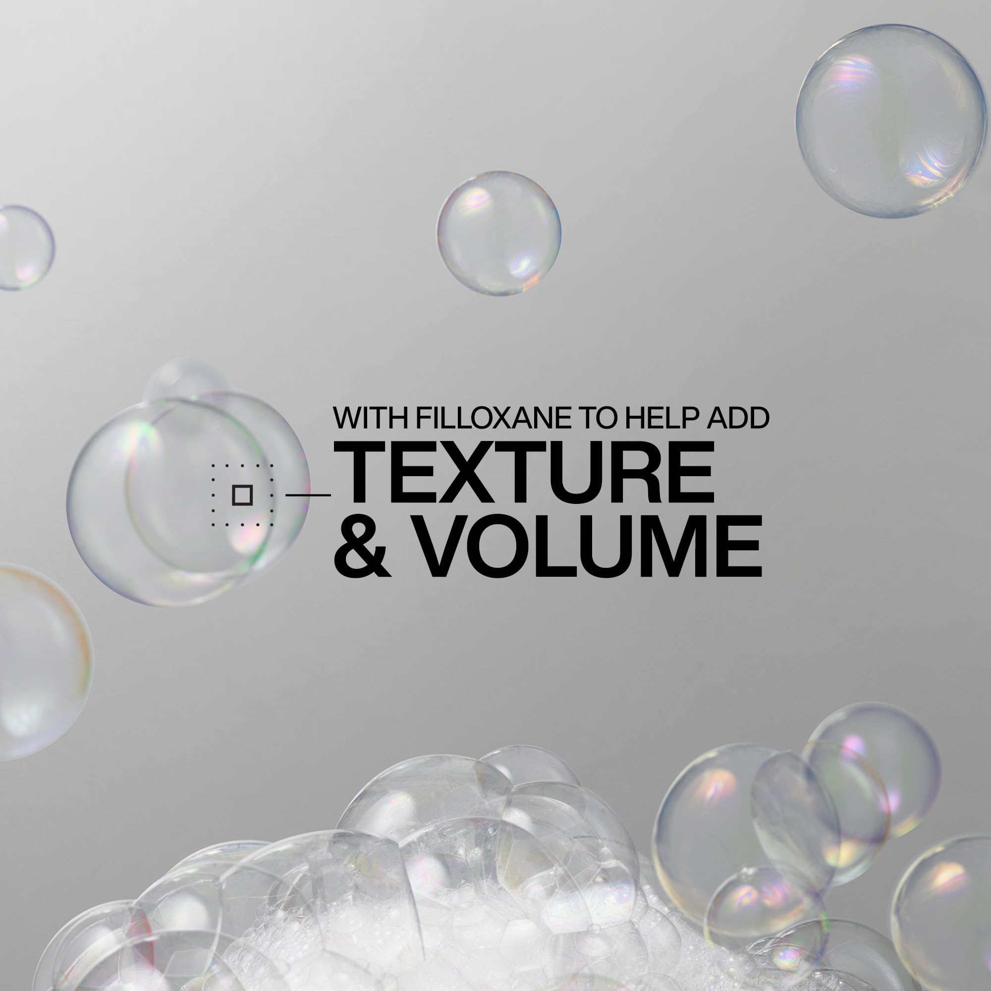 Redken shampoo lather texture demonstrating lightweight foaming action