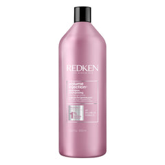 Redken bottle front view showing label and volume packaging benefit