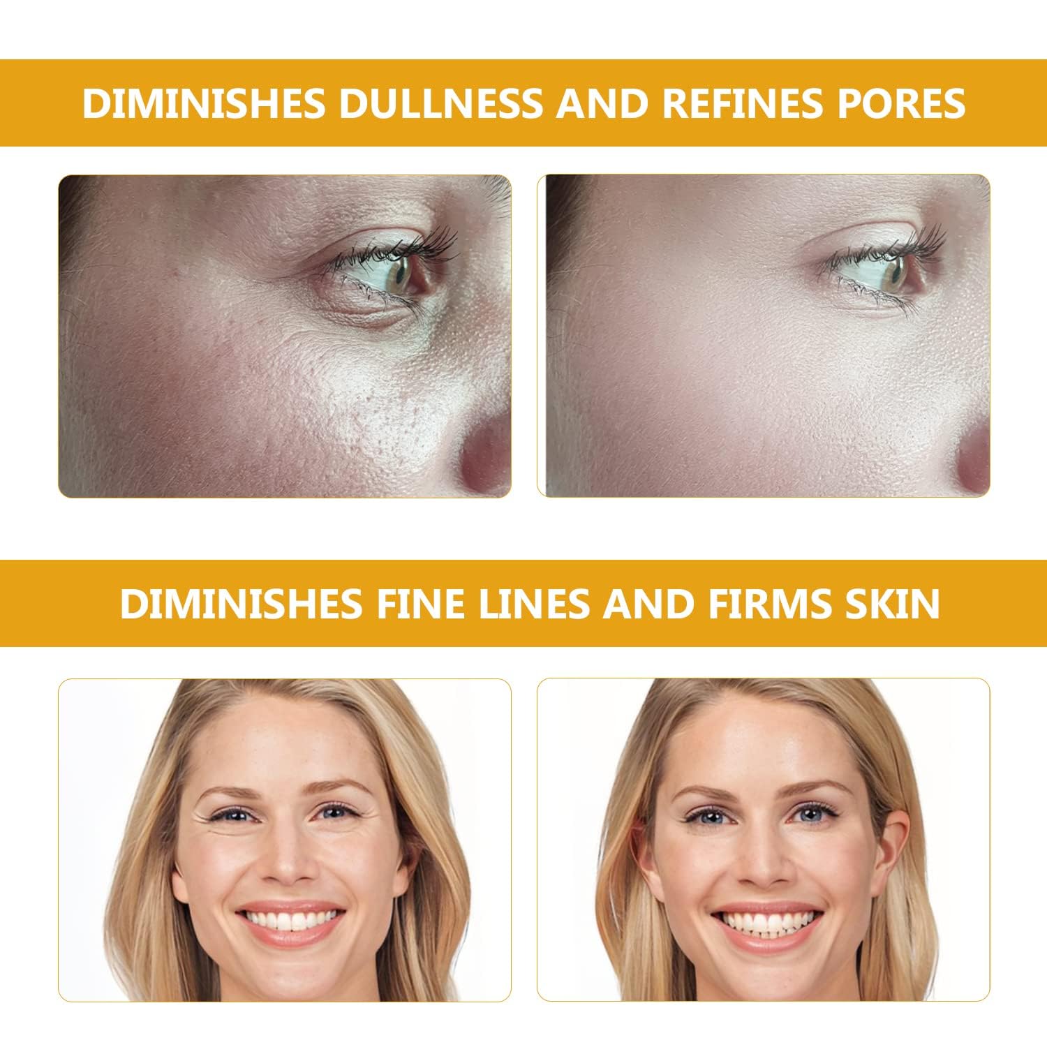 Rednow serum texture close-up illustrating lightweight fast-absorbing formula benefit