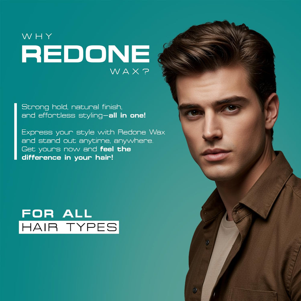 Redone applied to dry hair creating textured matte look with natural finish