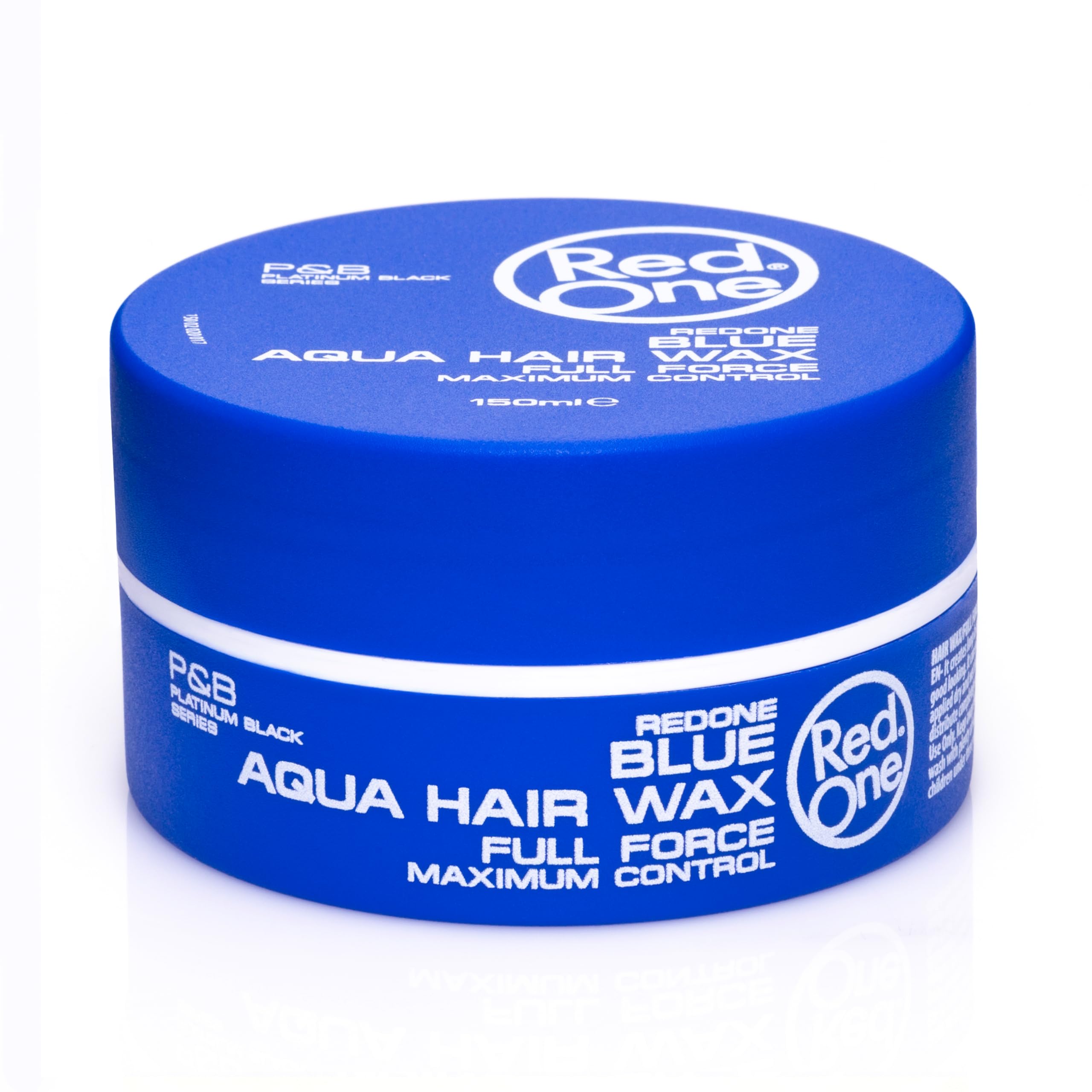 Close-up of Redone product label highlighting features and size