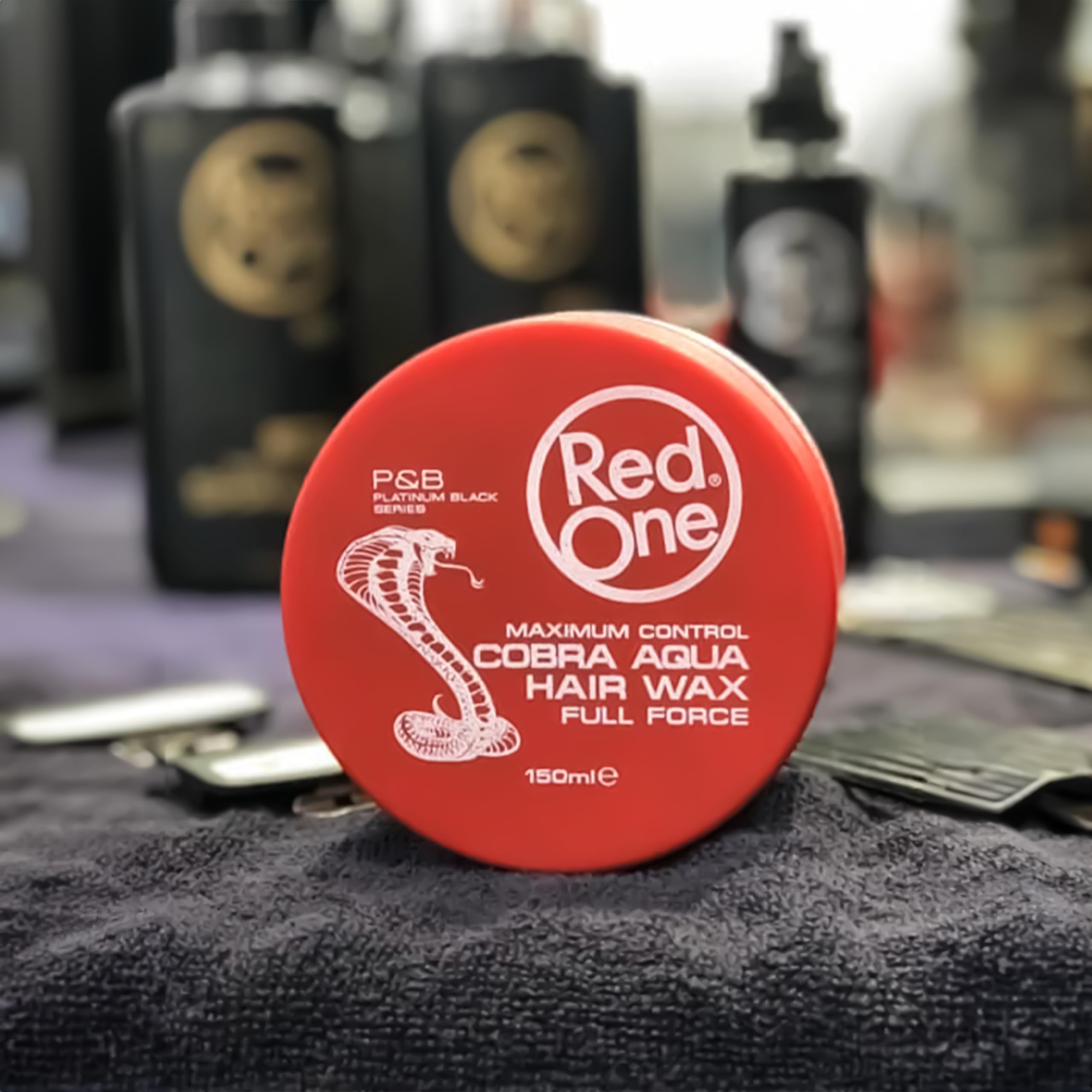 Redone beard styling demonstration creating defined, groomed facial hair