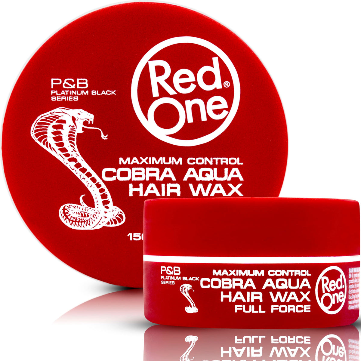 Redone jar front packaging showing product and strong-hold benefit