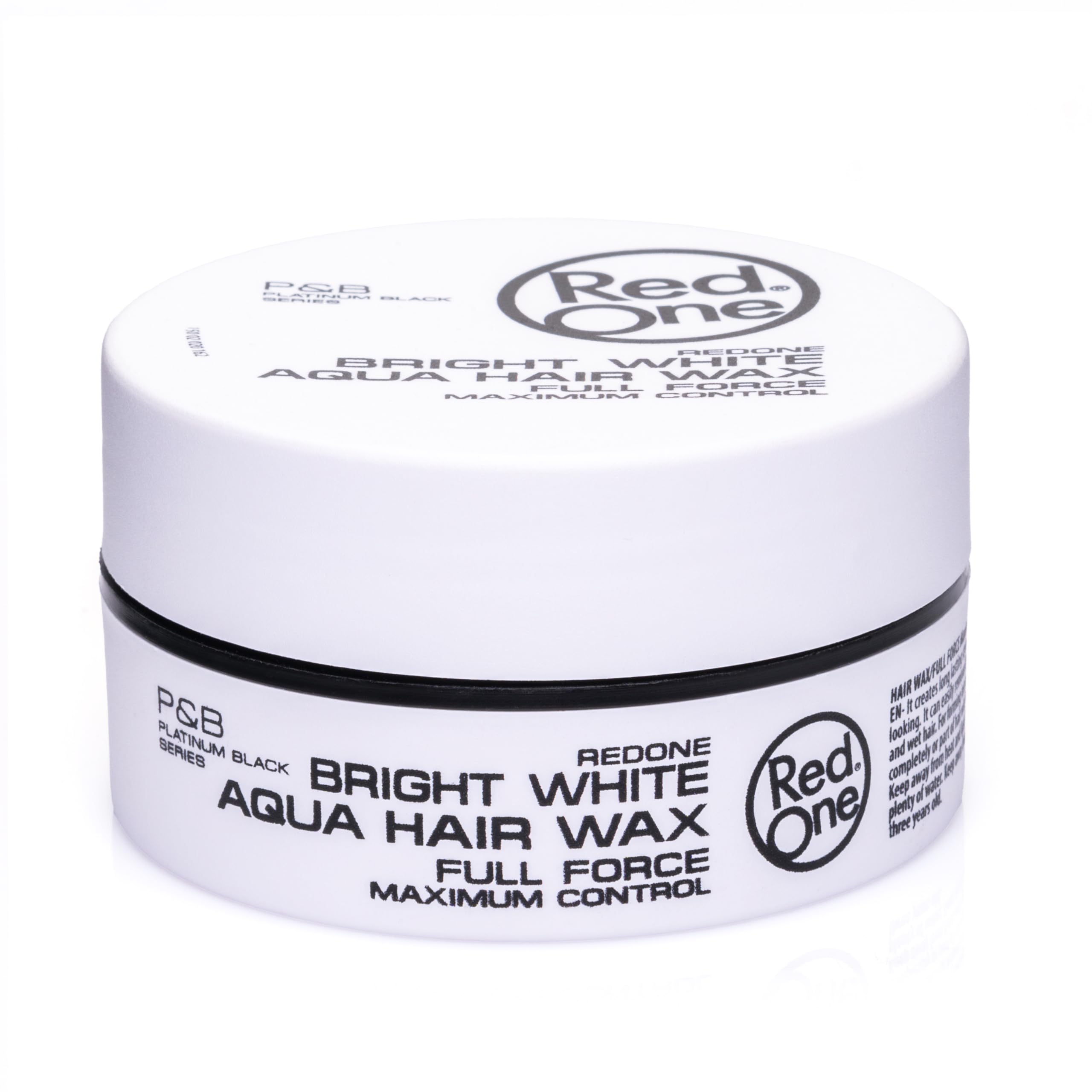 Close-up of Redone label and ingredients indicating barber-grade quality benefit