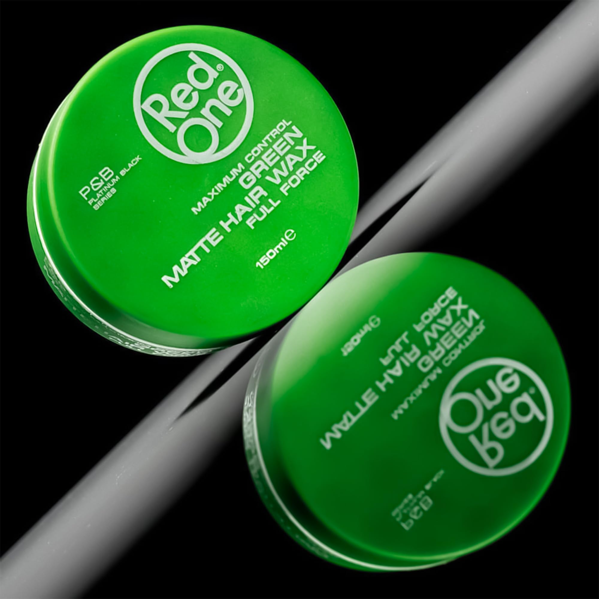 Redone wax being warmed between hands for smooth application benefit