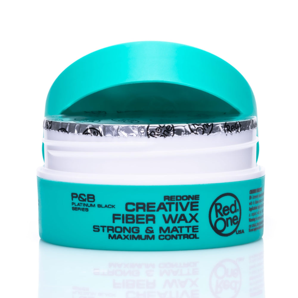 Redone open tub revealing fibrous wax texture for stronger grip and control