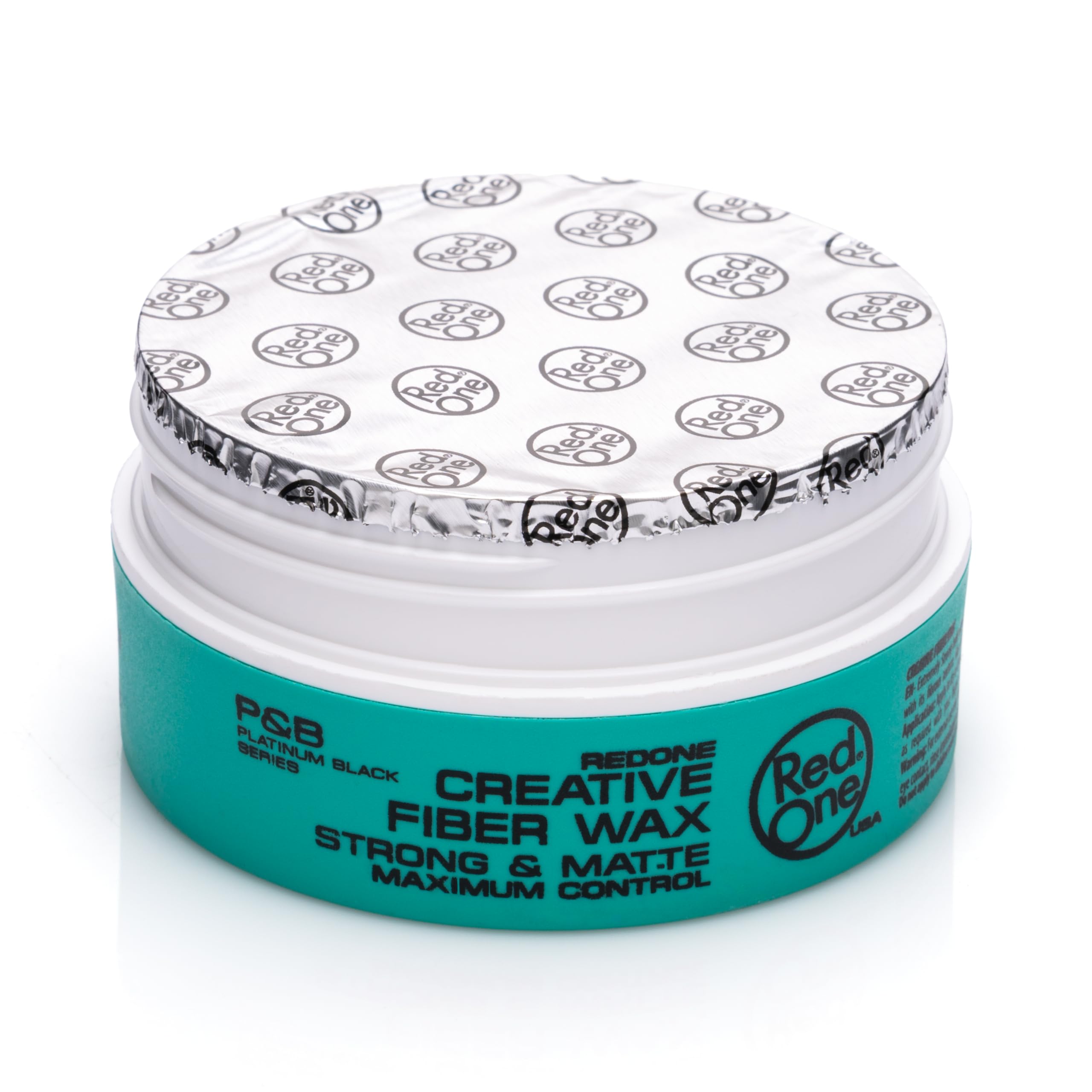 Redone wax stretched between fingers demonstrating pliable fiber threads for styling