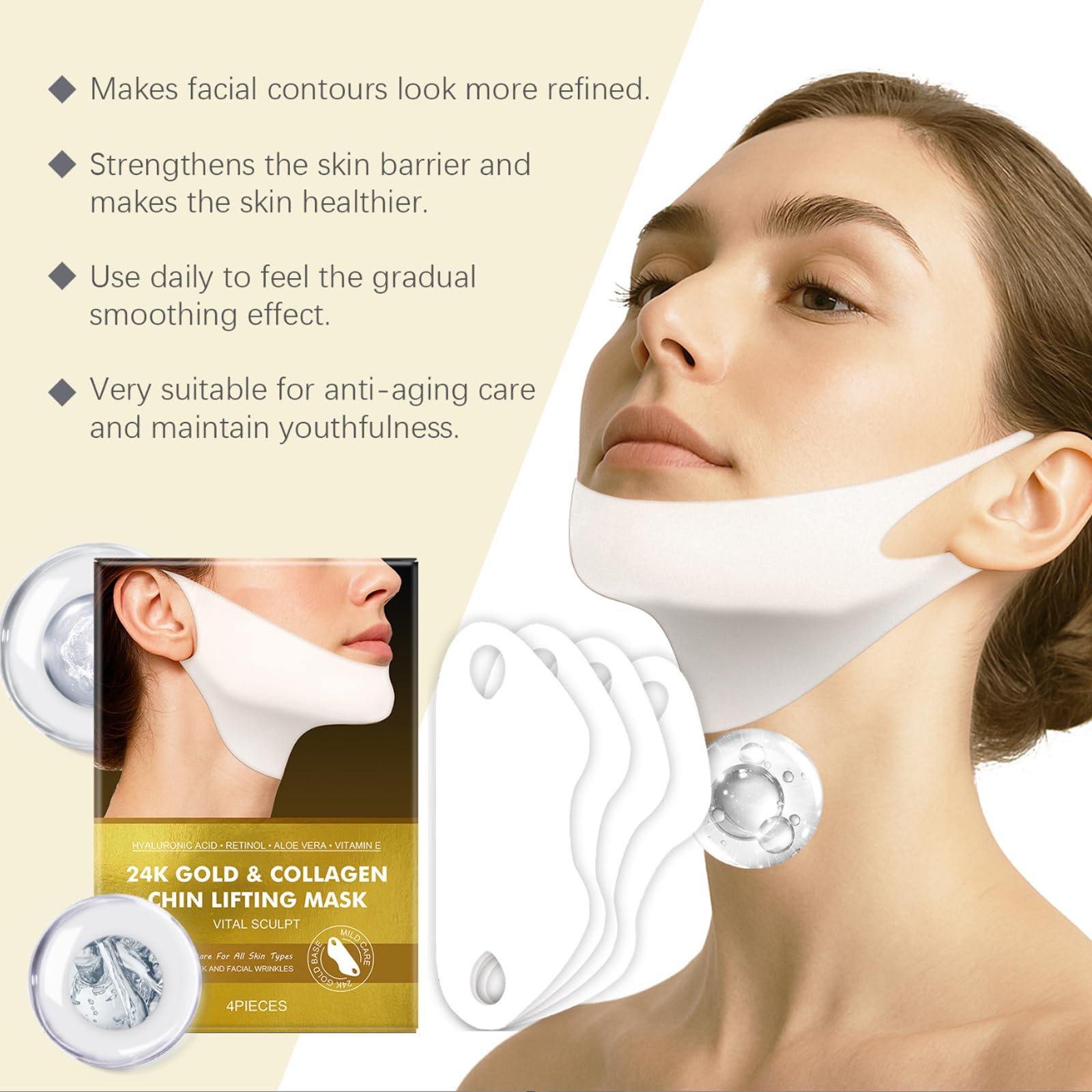 Reepic Cosmer hydrogel texture close-up highlighting long-lasting hydration