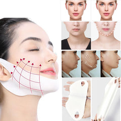 Reepic Cosmer mask held in hand to show actual size and fit