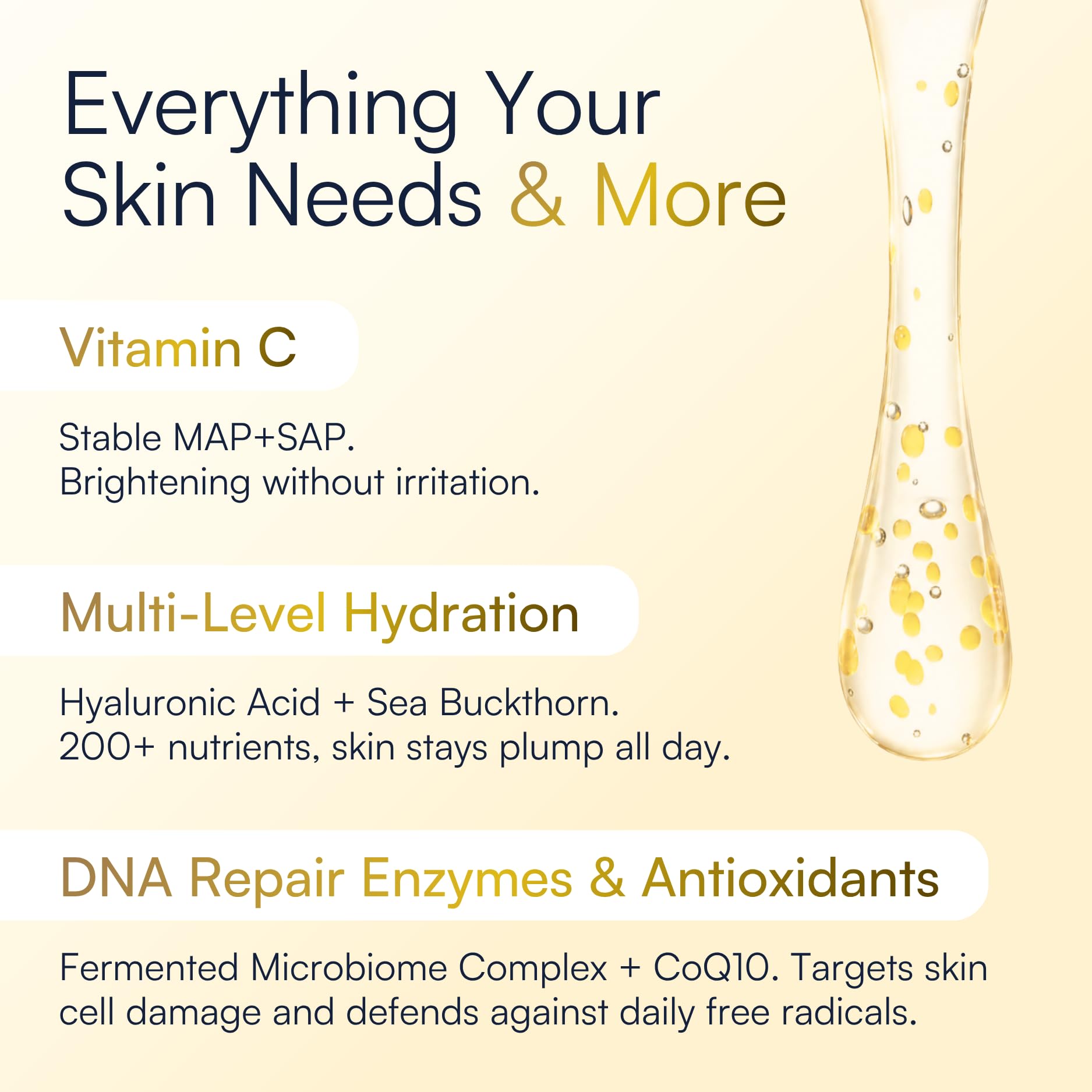 REGELICA essence being patted into hand, visualizes gentle application and immediate hydration