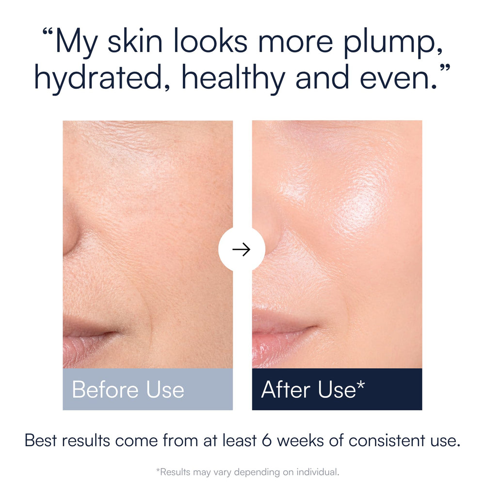 REGELICA detailed ingredient label, shows actives like Vitamin C and hyaluronic acid benefit