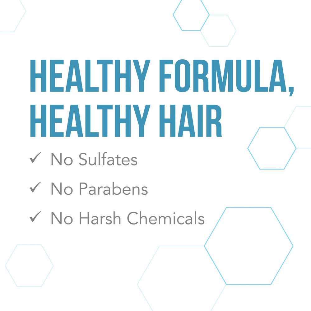 REGENEPURE DR hair comparison showing fuller-looking hair benefit
