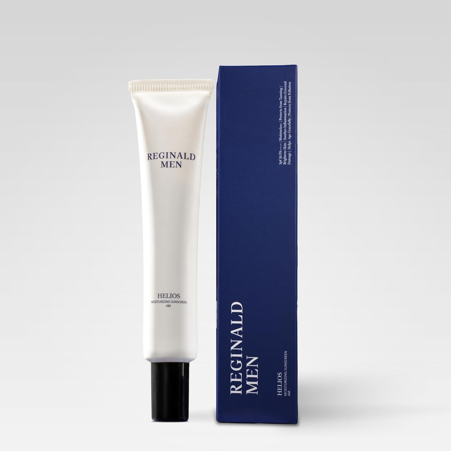 Reginald Men texture close-up displaying lightweight, fast-absorbing formula benefit