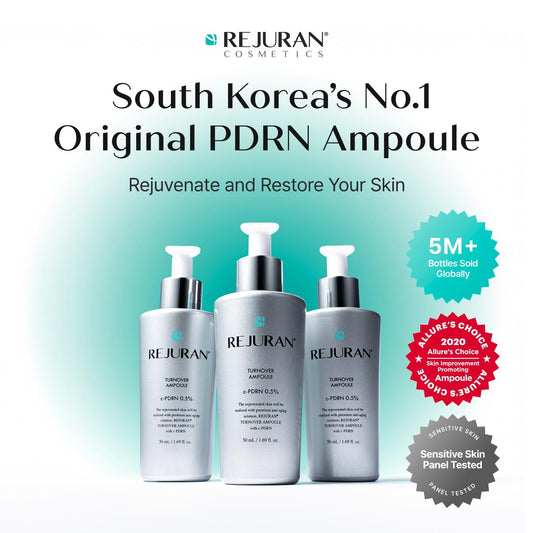 REJURAN close-up droplet texture highlighting hydration benefits