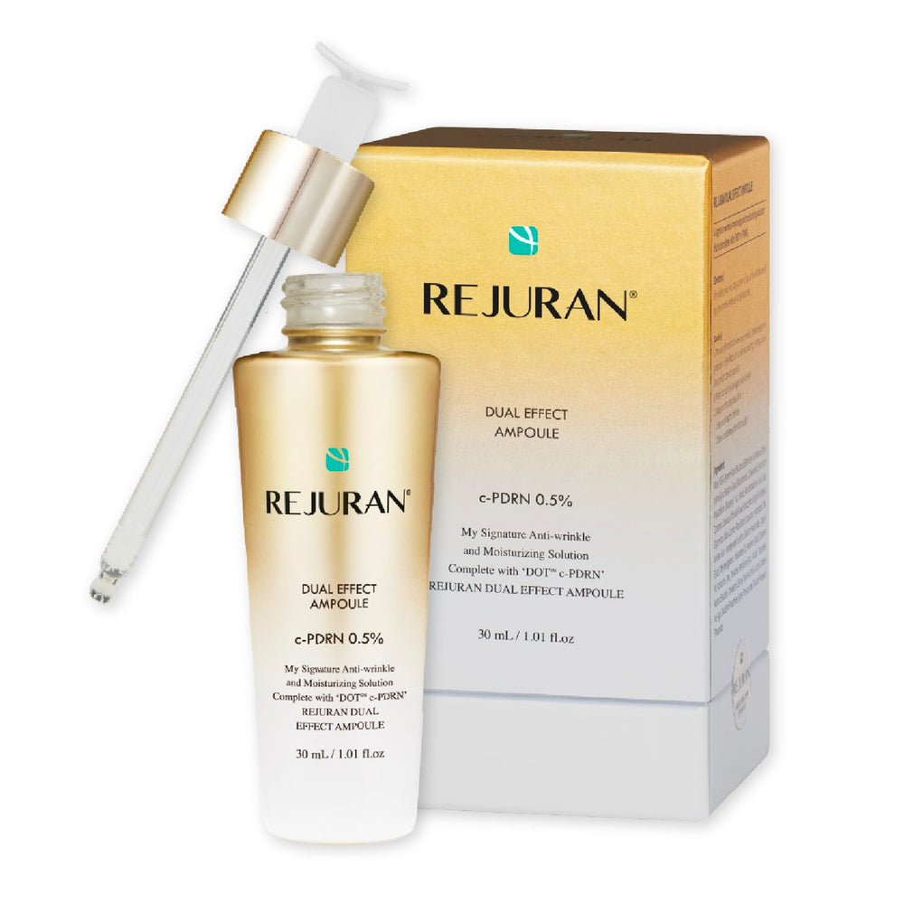 REJURAN front bottle view showing sleek packaging and daily use benefit