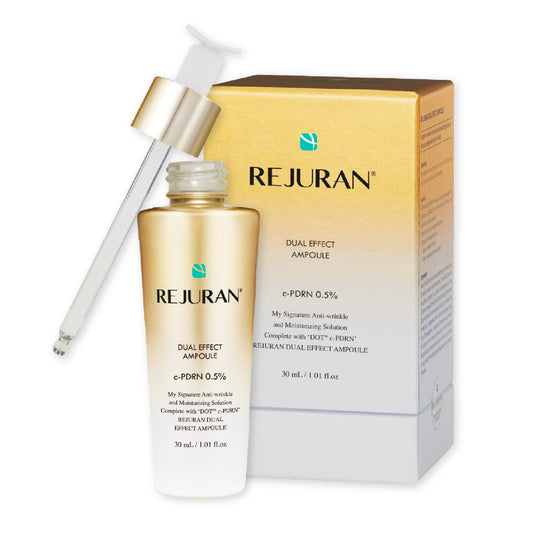 REJURAN front bottle view showing sleek packaging and daily use benefit