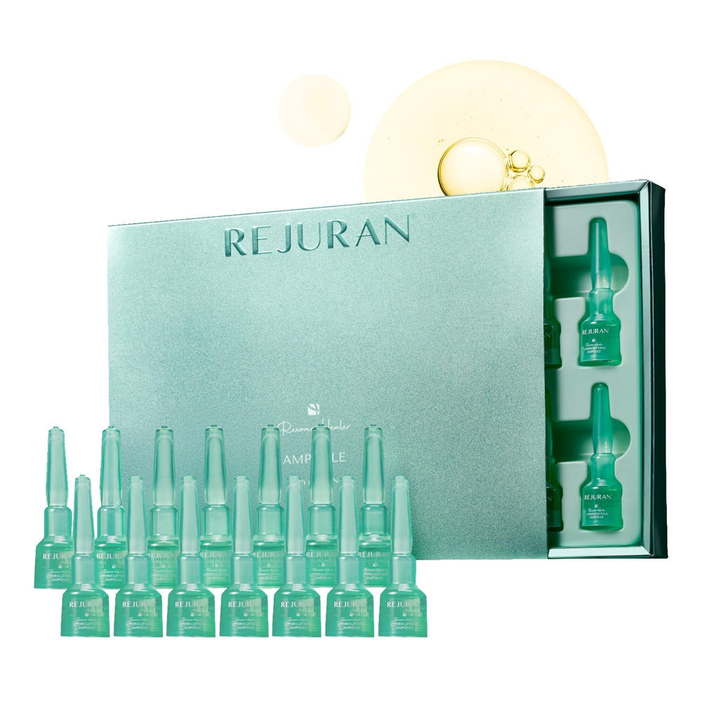 REJURAN front packaging showing ampoule box and quantity for confident purchase