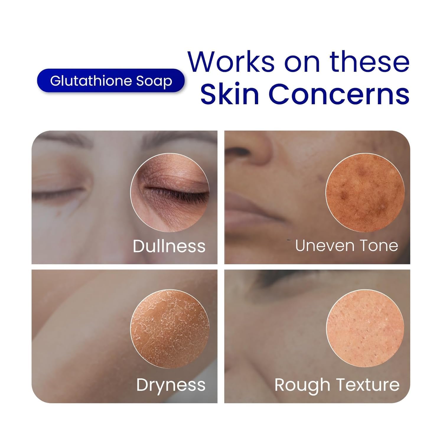Relumins soap label with ingredient highlights for informed choice