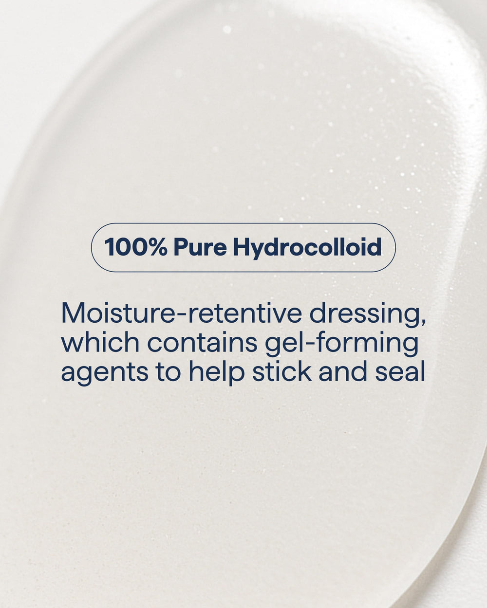 Remedy Science patch applied to a cheek demonstrating discreet protection