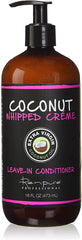 RENPURE bottle front packaging showing clean coconut whipped creme for hydration benefits