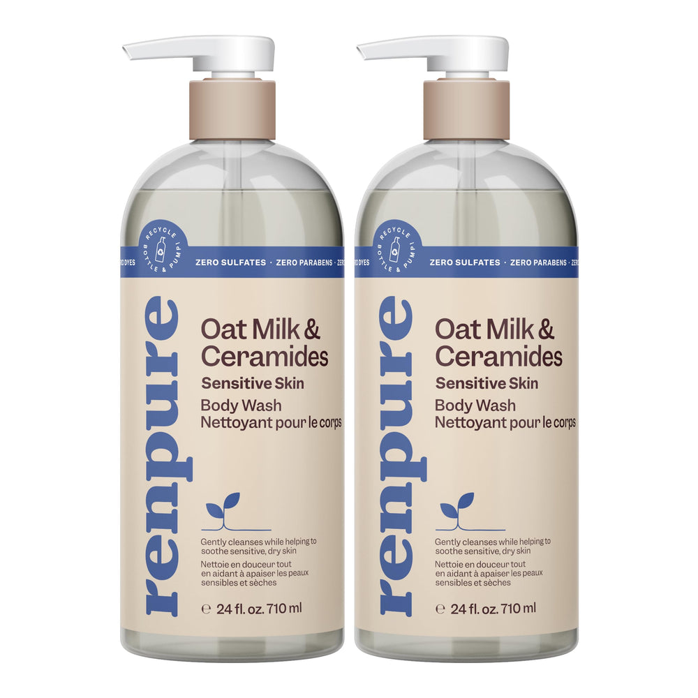 RENPURE front packaging shows label and two 24 fl oz bottles promoting hydration