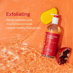 RENPURE creamy lather on skin demonstrating gentle cleansing and hydration
