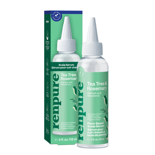 RENPURE front bottle showing label and clear plant-based benefits