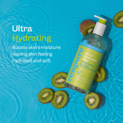 renpure creamy body wash texture close-up showing hydrating feel