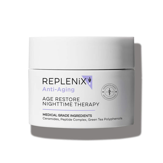 Replenix jar front view showing packaging and product name for clear identification