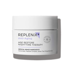 Replenix jar front view showing packaging and product name for clear identification