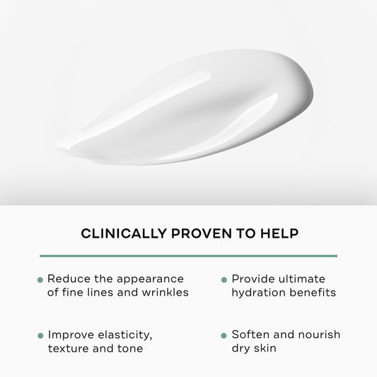 Replenix cream texture in open jar highlighting rich formulation and hydration