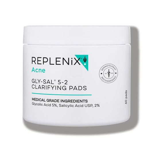 Replenix front packaging showing product name and benefits, clear formulation benefit