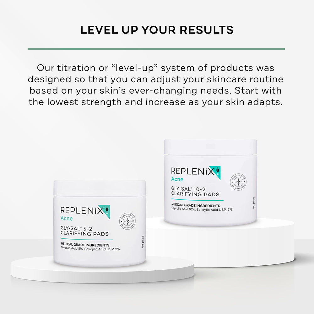 Replenix pad in hand during application demonstrating convenient use benefit