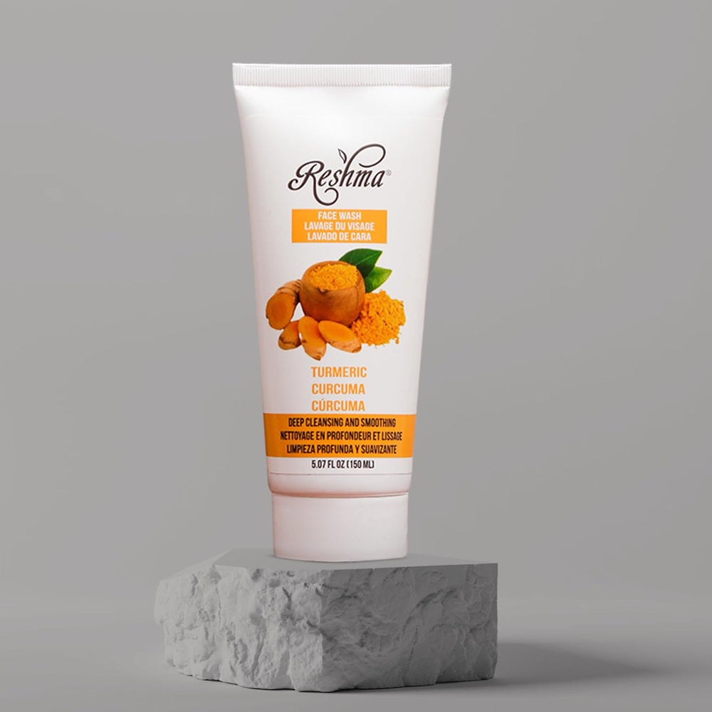 Reshma Beauty applying cleanser on face for refreshed complexion