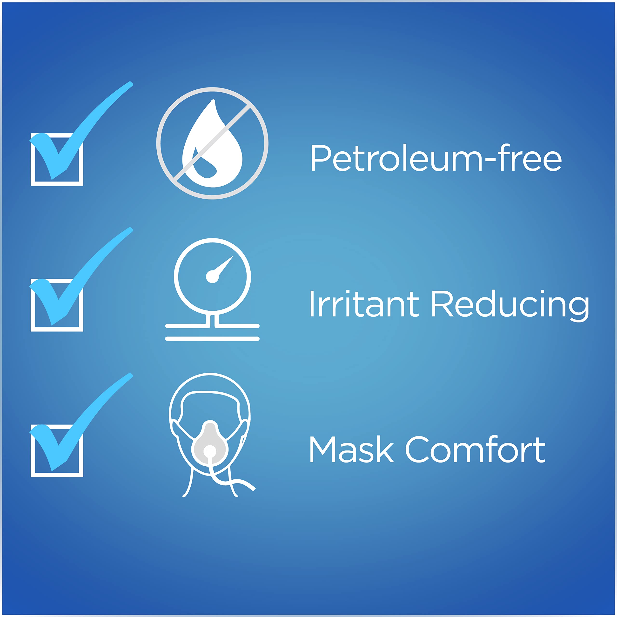 RespLabs cpapchap applied to nose bridge in use, demonstrates relief and reduced friction