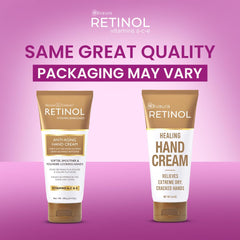 Retinol LIVAURA tube on bathroom counter, convenient everyday care