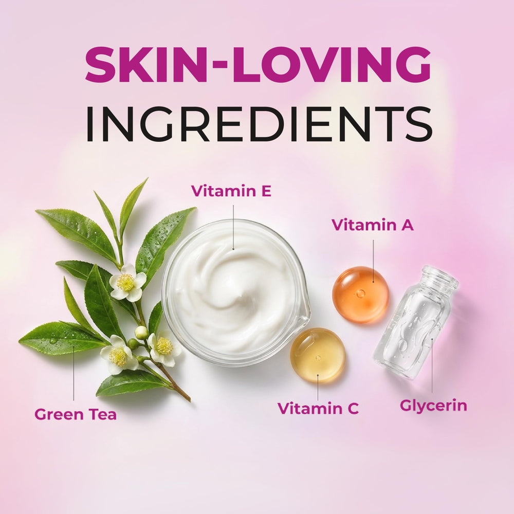 Retinol LIVAURA applied to hands in use, restores softness and comfort