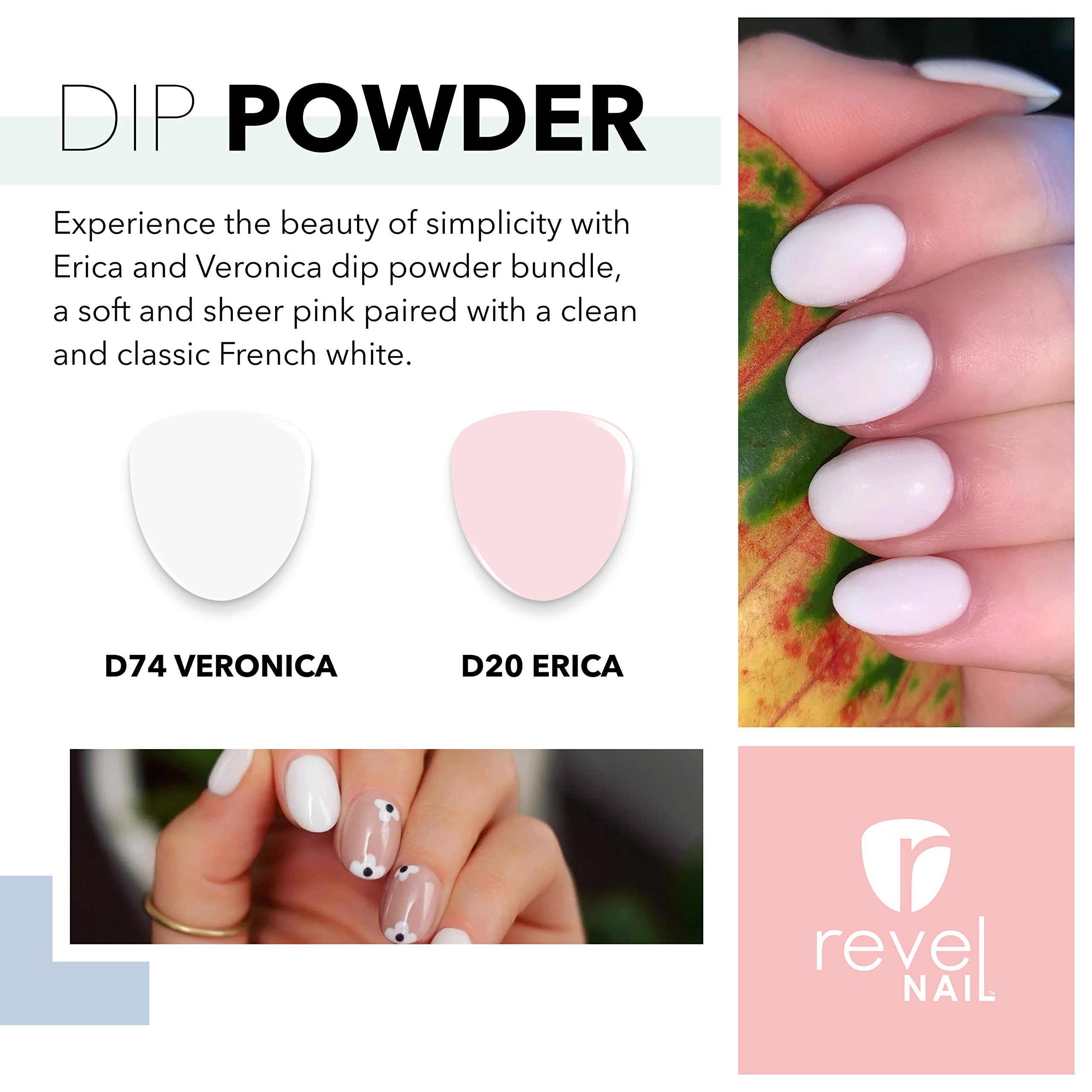 Revel Nail powder close-up texture displaying ultra-fine grains for smooth application