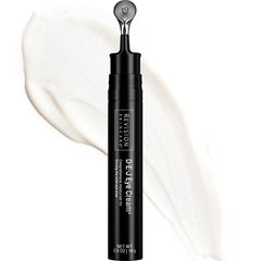 Revision Skincare D·E·J Eye Cream front packaging showing product and claim for youthful eyes