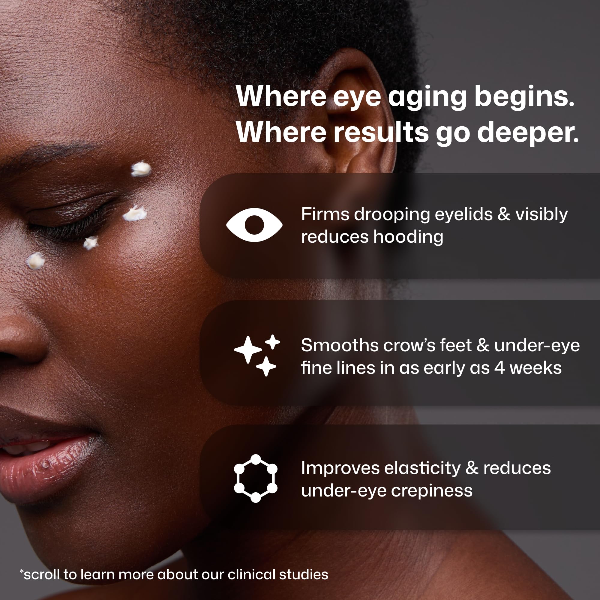 Revision Skincare size comparison with coin for travel-friendly volume
