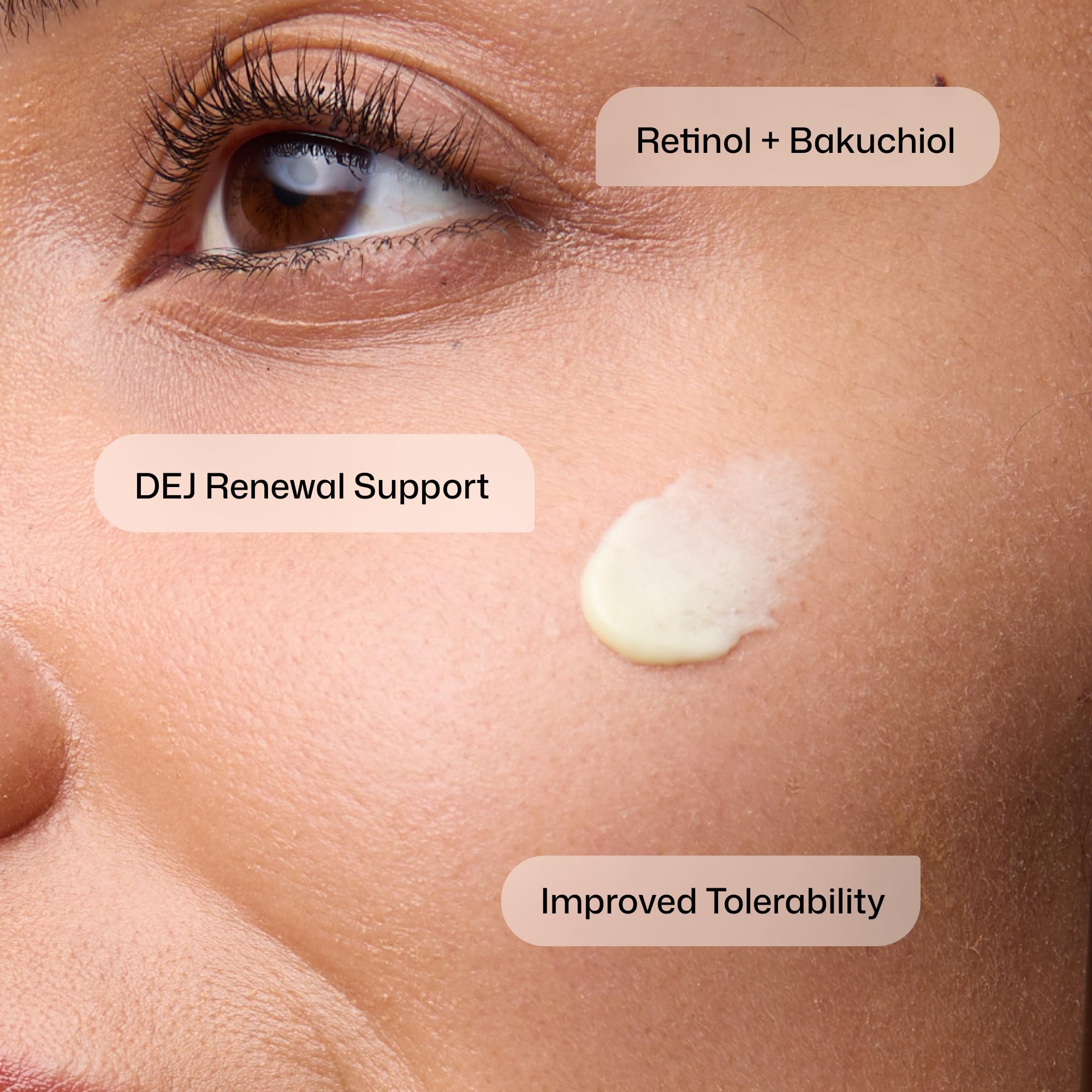 Revision Skincare applying cream from jar onto fingertip for easy nightly use